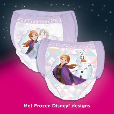 Нічні підгузки-трусики Huggies DryNites для дівчаток, Pyjama Pants, 64 шт (4 упаковки по 16 шт)