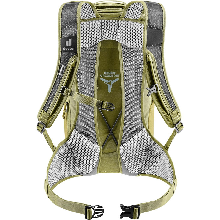 Велосипедний рюкзак Deuter Race Air 10 л, Linden-cactus, вентиляція спини
