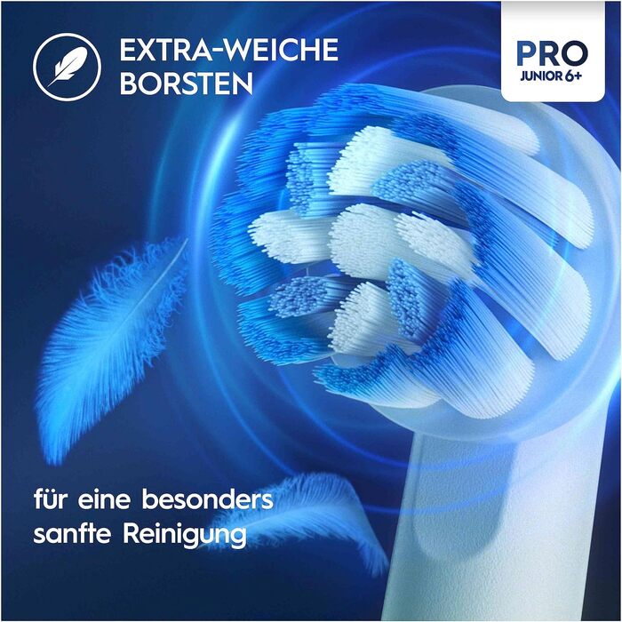 Електрична зубна щітка для дітей Oral-B Pro Junior, зелена