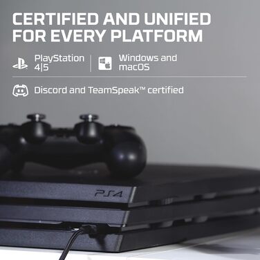 Мікрофон HyperX QuadCast USB для стрімінгу та ігор, чорний