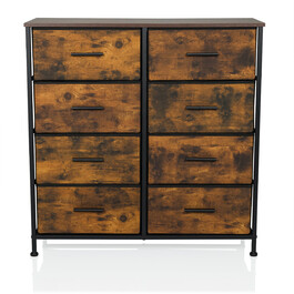 Комод RAGALA LIGHT 80x30x82 см 8 шухляд копчений дуб hjh LIVING