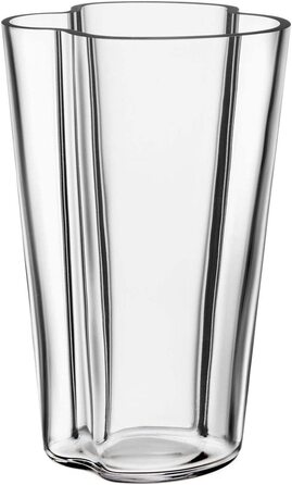 Ваза Iittala Aalto 220 мм прозора скляна дизайнерська
