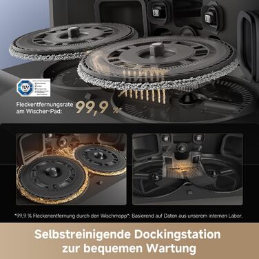 Робот-пилосос Dreame L10s Ultra Gen 2 з миючою функцією, технологією MopExtend™ RoboSwing, потужністю 10000 Па Vormax™, режим для тварин, автоматична база, різноманітне прибирання килимів