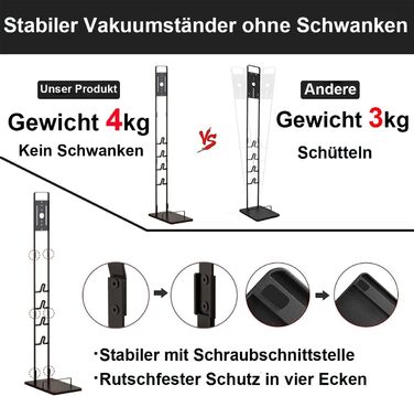 Підставка для пилососа Dyson Gen5 V15s V15 V12 Slim V11 V10 V8 V7 V6, металева, без свердління, мобільна, для зберігання пилососа та аксесуарів