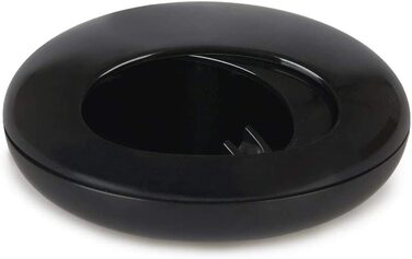 Преміум попільничка Balvi Pebble з кришкою, чорна