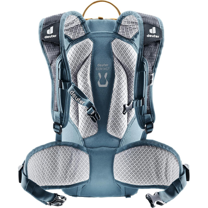 Дитячий рюкзак Deuter Attack 8 Jr з протектором, 8 л, кориця-блакитний, унісекс