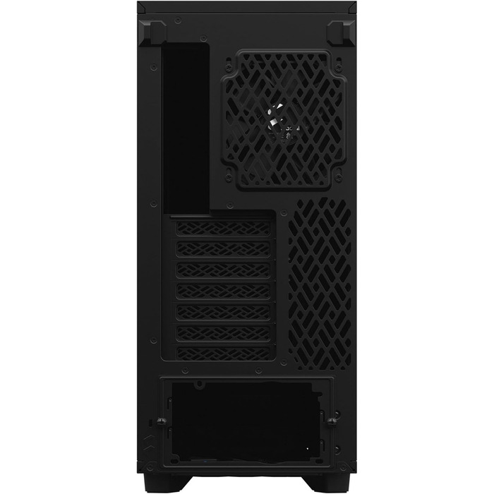 Корпус для ПК Fractal Design Define 7 Compact Black, алюміній/сталь, ATX, шумоізольований, чорний, для тихої роботи