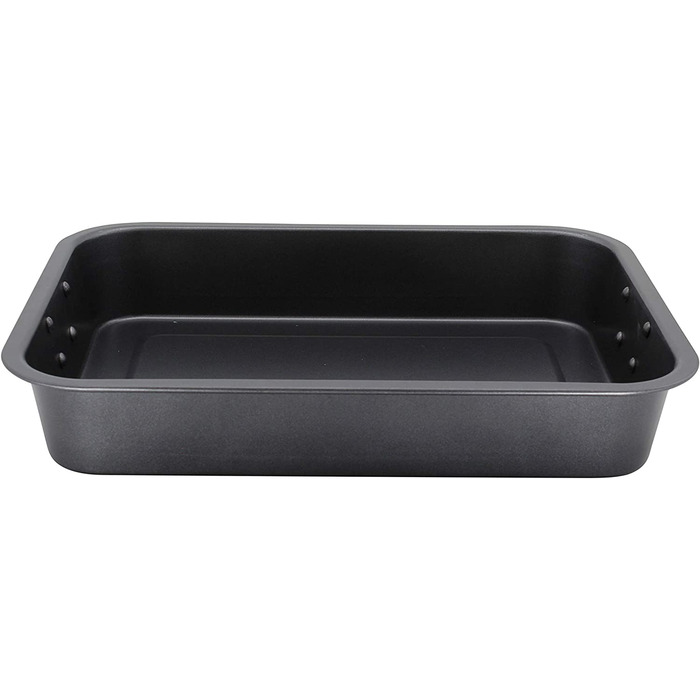 Форма для запікання та грилю Krüger Karl CARBON 36 см з антипригарним покриттям, 36x29x6,5 см
