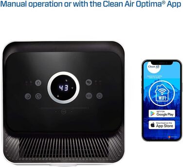 Осушувач-повітряочисник Clean Air Optima CA-704 SMART з HEPA-фільтром та UV-C лампою (10л/добу, до 40м²)