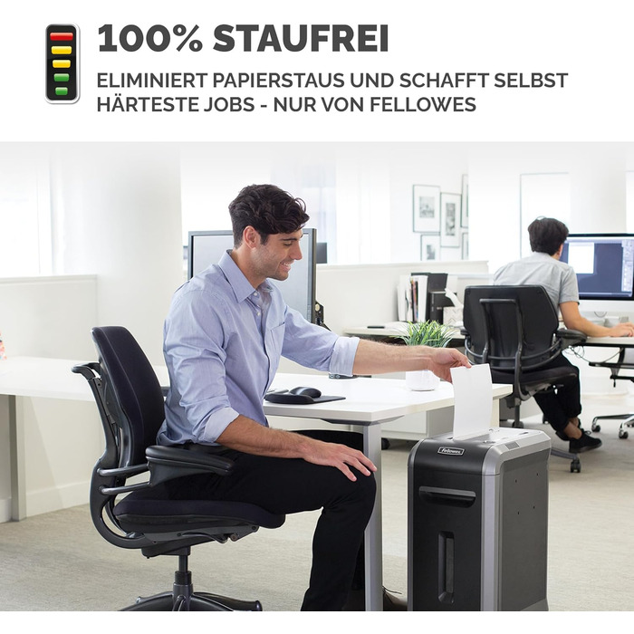Fellowes Aktenvernichter High Security P5: Шредер для офісу, Microcut, 30л кошик, 2000 частинок/лист