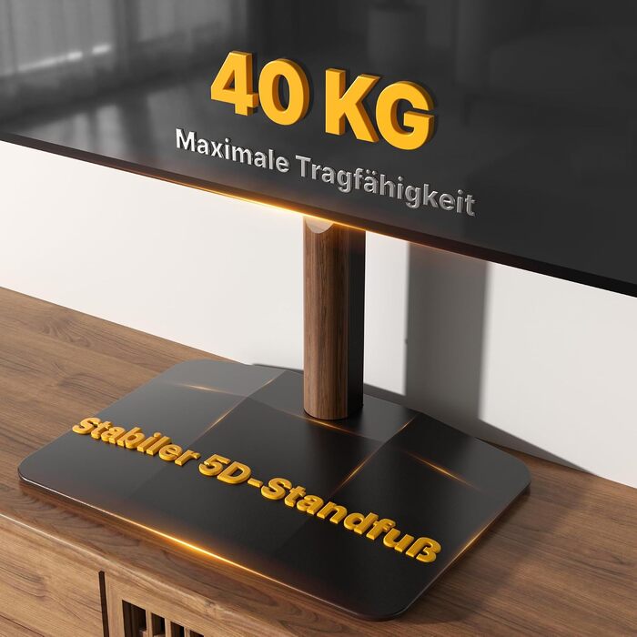 Настільна підставка для телевізора monTEK для LCD LED OLED ТВ від 32 до 65 дюймів