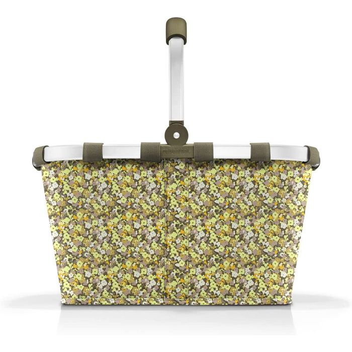 Кошик для покупок reisenthel carrybag, жовтий, водонепроникний, зручний, з внутрішньою кишенею, міцний, стильний дизайн