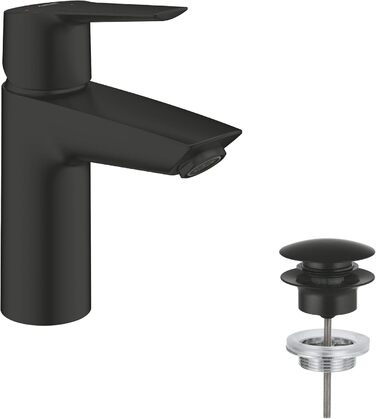 Змішувач для ванної кімнати GROHE Start, економічний, холодна вода в середній позиції, з Pop-Up клапаном, хром, 23551002 (Push-Open, водозберігаючий)