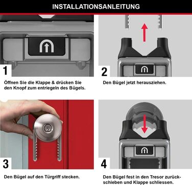 Сейф для ключів Master Lock з настінним кріпленням для вулиці, металевий захисний бокс для ключів, 12.6 x 7.2 x 5.2 см