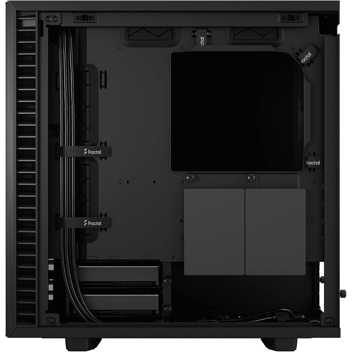 Корпус Fractal Design Define 7 Mini Black, алюміній/сталь, безшумний, Micro ATX, міні-тауер
