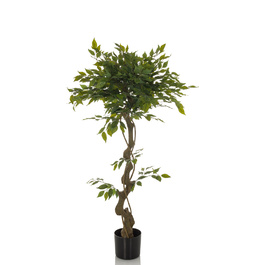 Штучна рослина / штучне дерево FICUS I 120 см зелений hjh ОФІС