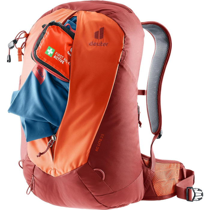 Рюкзак туристичний Deuter AC Lite 23 л, червоно-оранжевий