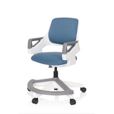 Дитяче крісло KID FLEX сітка тканина синій сірий hjh OFFICE