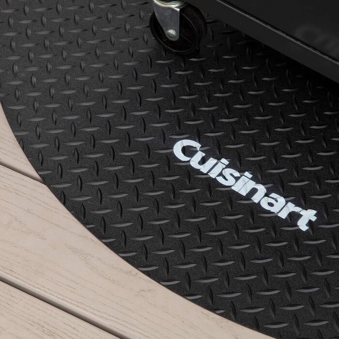 Килимок для гриля Cuisinart CGMT-046, круглий, 116,8 см, чорний
