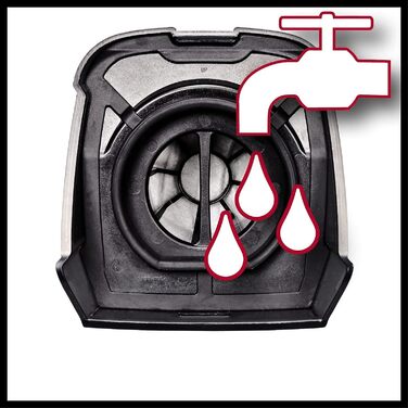 Акумуляторний ручний пилосос Einhell TE-HV 18/06 Li-Solo Power X-Change 18В, 72 мбар, насадки для щілин, меблів та підлоги, контейнер 0,6 л, без акумулятора і зарядного, нова модель