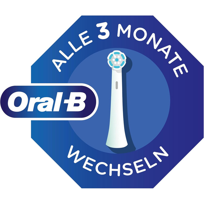 Смінні насадки для електричної зубної щітки Oral-B iO Gentle Care (ніжна чистка), чорні, 6 шт.