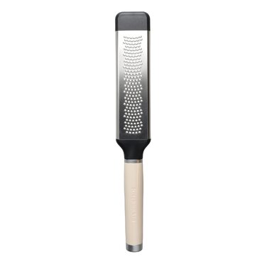 Терка двостороння KitchenAid Almond Creme з нержавіючої сталі для сиру та овочів
