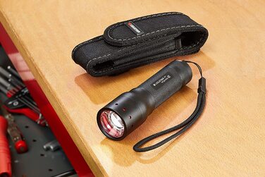 Ліхтарик Ledlenser P7 професійний LED, 450 лм, чорний, компактний, високопродуктивний, 1,5 В, 13x3,7 см
