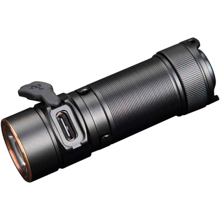 Ліхтарик Fenix E18R v2.0 USB-C, 1200 люмен, компактний EDC, чорний, висока потужність