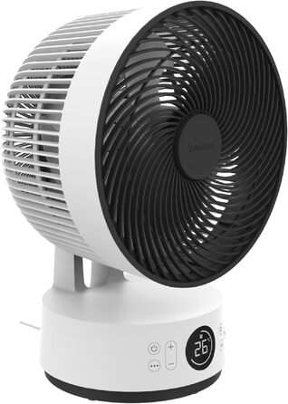 Вентилятор підлоговий MeacoFan Sefte® з пультом, 3D-коливанням та нічним режимом - тихий (25 дБ), висота регулюється, таймер, для спальні та вітальні, 3 роки гарантії