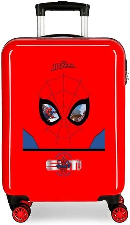 Дитяча валіза Marvel Spiderman 38x55x20 см, ABS, кодовий замок, 34 л, 2 кг, 4 подвійні колеса, ручна поклажа