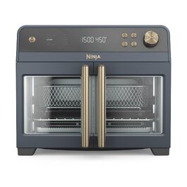 Мультипіч Ninja French Door Premier Air Fry Oven 10-в-1, 20.3 л, з аксесуарами (кошик 5 л, деко, решітки), FO101BK, Cyberspace