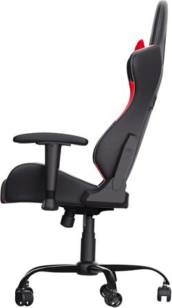 Ігрове крісло Trust Gaming GXT 708R Resto, обертається на 360°, офісне крісло з знімними подушками, регульована висота, фіксація, червоне