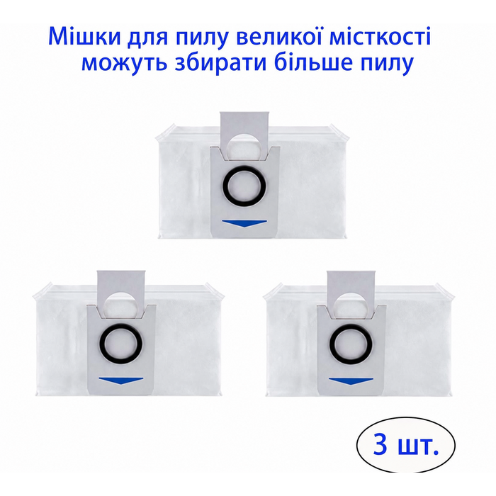 Комплект запасних частин ZYBULSHJT для пилососа ECOVACS Deebot X1 (Omni, Turbo): роликова щітка, бокові щітки, фільтри, серветки, мішки