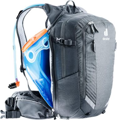Жіночий велосипедний рюкзак Deuter Compact EXP 12 SL, 15 л, графітово-чорний