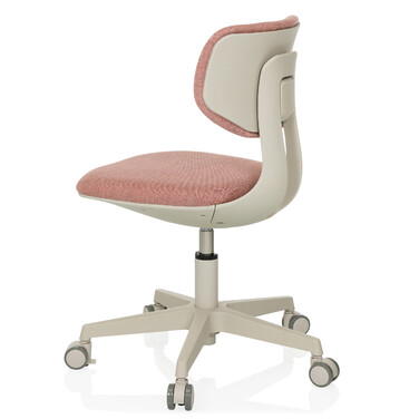 Дитячий письмовий стілець / дитячий стілець KIDDY CLASSIC тканина рожевий hjh OFFICE