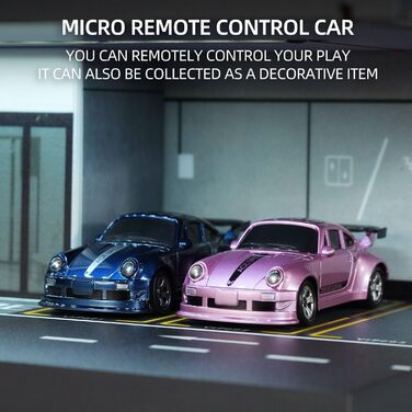 Umikk Mini RC Drift Car Pro 1:64 - Професійний радіокерований дрифт-кар 4WD для столу, подарунок для дорослих (Стиль 3)