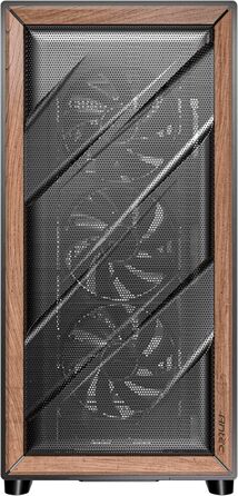 Корпус для ПК Antec GEH Flux SE Midi Tower чорний, для ігрових та офісних систем, вентиляція, роздрібна версія
