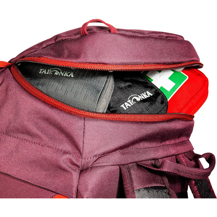 Рюкзак для походів Tatonka Hike Pack 22 л з вентиляцією спини та дощовиком, легкий і зручний туристичний рюкзак бірюзовий