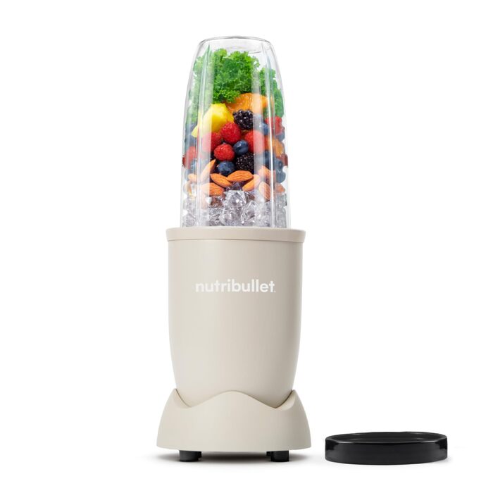Nutribullet Pro 900 Блендер для смузі та коктейлів, 900 Вт, сірий (NB904MASN) - професійний міксер для фруктів та овочів