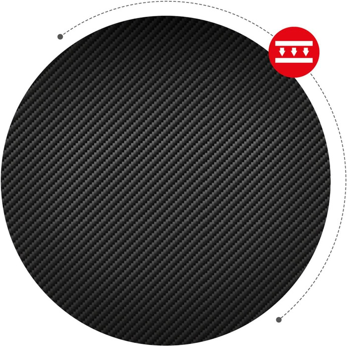 Геймерський кутовий стіл Huzaro Hero 2.8 XXL, чорний, 140x60 см, карбонова стільниця, для комп'ютера та офісу, з кабель-кліпсами