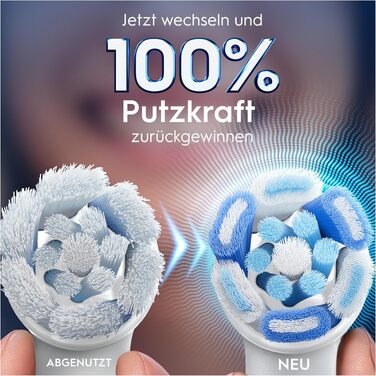 Смінні насадки для електричної зубної щітки Oral-B iO Ultimate Cleaning, білі, 4 шт.