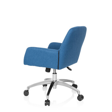 Офісне крісло / поворотне крісло SHAKE 400 тканина синій hjh OFFICE