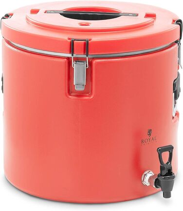Термобак для їжі Royal Catering RC_TT_5, 30 л з краном, харчовий термоконтейнер