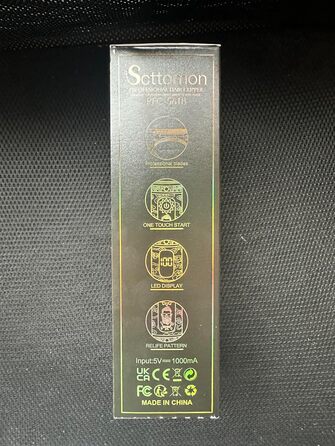 Професійна машинка для стрижки волосся Scttomon 7-в-1 для чоловіків, тример T-Blade, електричний бритва для носа, тіла, акумуляторна, чорна