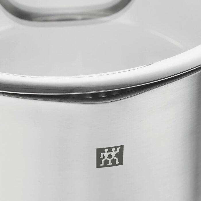 Набір каструль ZWILLING TrueFlow, 3 предмети, зливна функція, для індукції, нержавіюча сталь, сріблястий