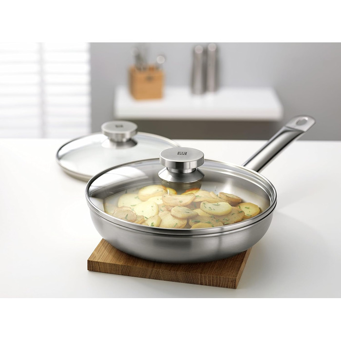 Скляна кришка для сковороди та каструль ZWILLING Twin Specials, 32 см, прозора
