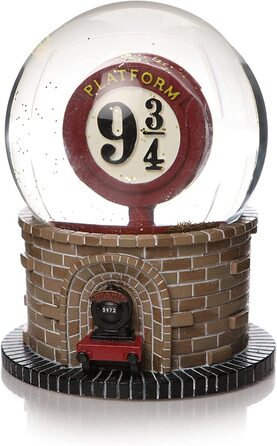 Снігова куля Harry Potter Платформа 9 3/4, 65 мм, кольорова, 12x12x12 см