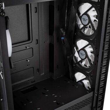 Корпус для ПК KOLINK Observatory Lite Mesh ATX з RGB підсвіткою, геймерський Midi Tower з загартованим склом і вентиляторами