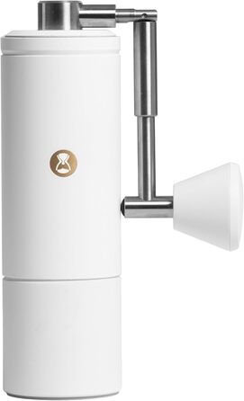 Кавомолка ручна TIMEMORE Chestnut Ganzmetall C5 Pro: керамічний жорно, сталь, 25г, білий