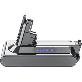 Акумулятор 6000mAh для пилососа Dyson V10 (SV12), сумісний з V10 Animal, Absolute, Motorhead, Fluffy, Total Clean, 6.0Ah, запасний акумулятор для Dyson